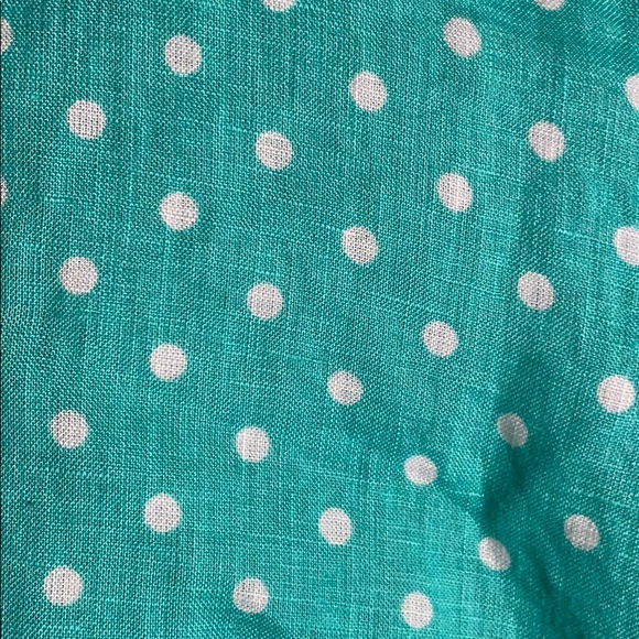 J.Crew Polka Dot Button-up Shirt, 100% Linen - SOLD - Picture 9 of 9